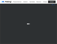 Tablet Screenshot of mobingi.com